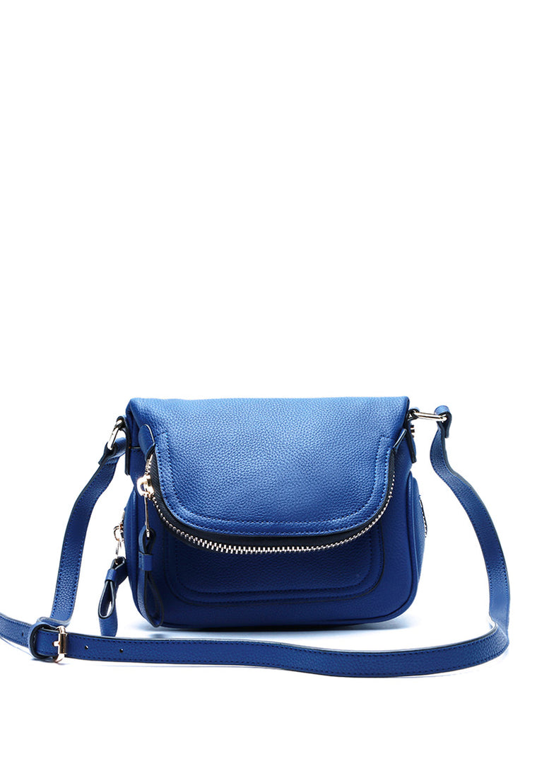 Mini Andie Saddle Bag (Blue)