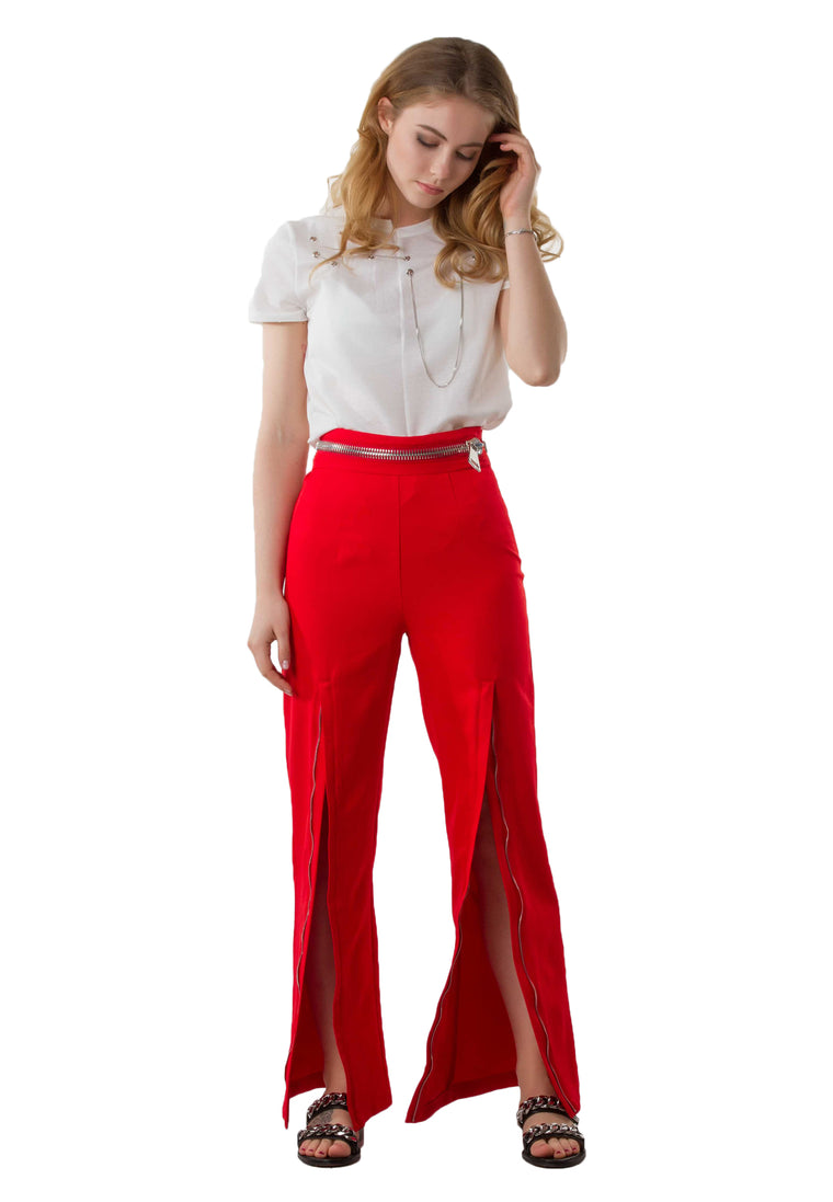 Zoey Zipper Trousers