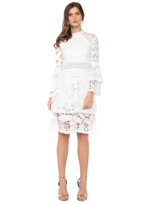 White Crochet Shakespeare Dress