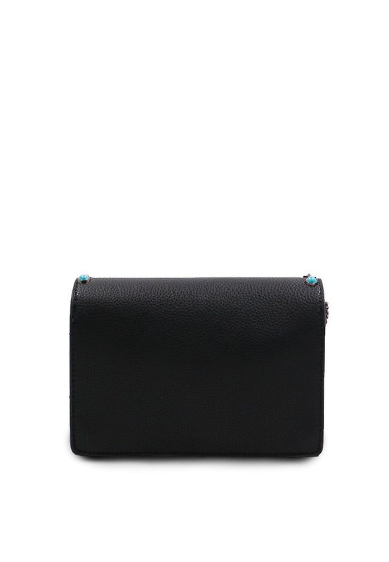 Blue Rivet Handbag back side