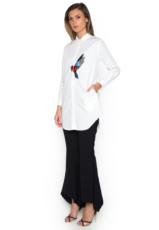 Embroidery Simple Shirt leftside