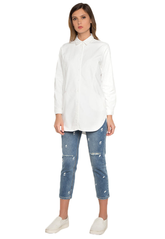 High Low Long Sleeve Shirt frontside
