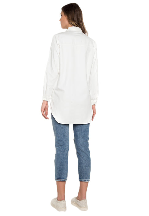 High Low Long Sleeve Shirt backside