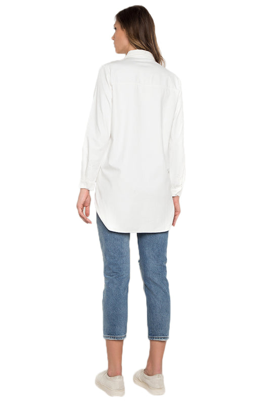 High Low Long Sleeve Shirt backside