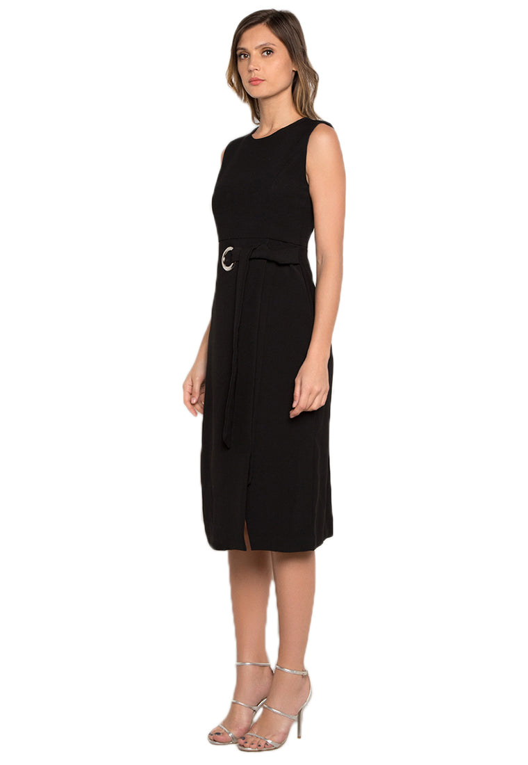 Circled Sheath Midi Dress nomodel