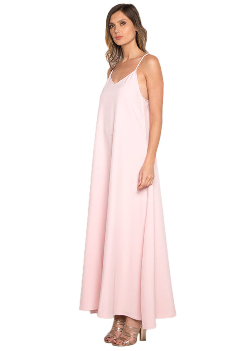 Powder Pink Maxi Dress
