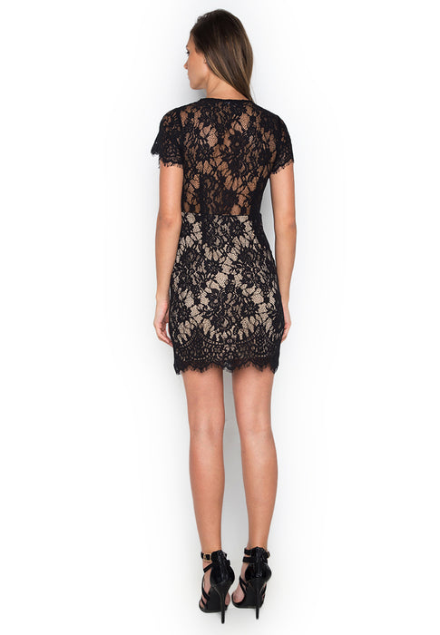 Sheath Mini Dress backside