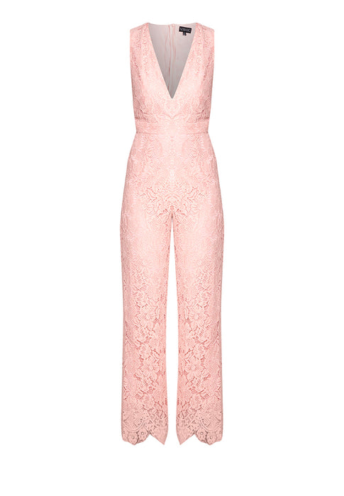 V Neck Sleeveless Jumpsuit nomodel