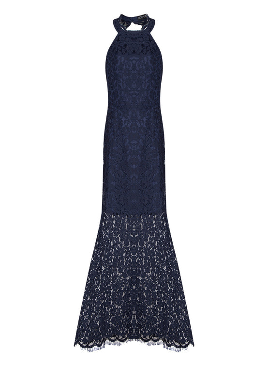 Halter Laced Maxi Dress nomodel