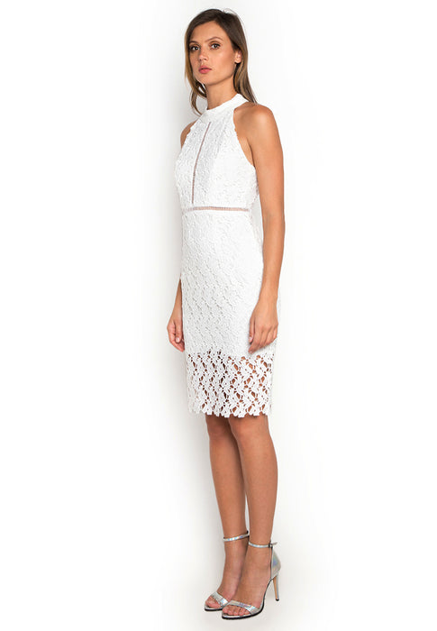 Hollow Out Crochet Dress leftside