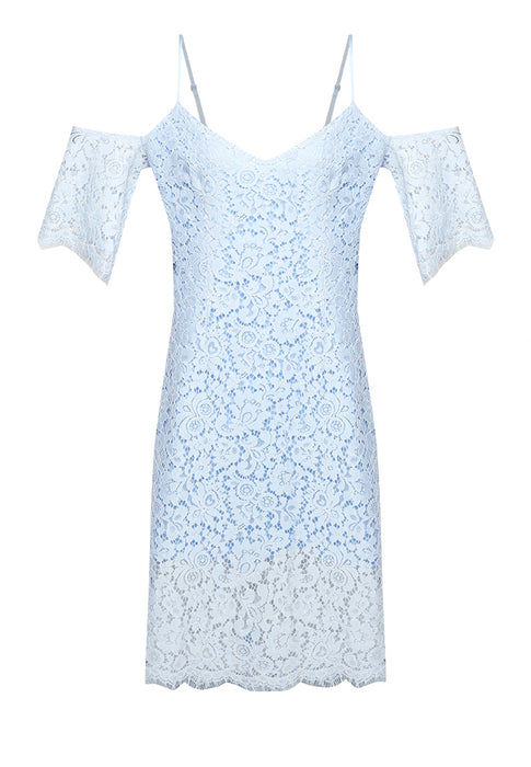 Off Shoulder Lace Dress nomode