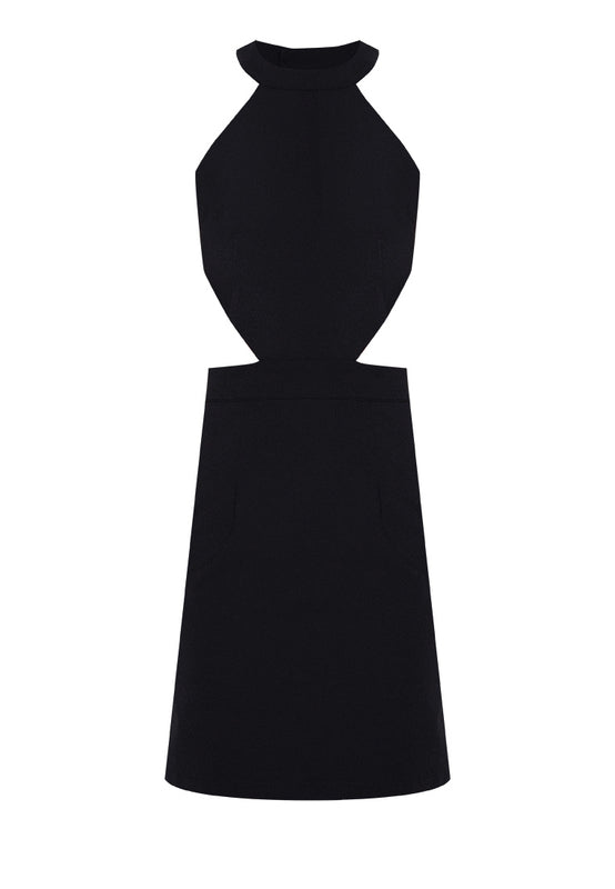 Backless Halter Dress nomodel