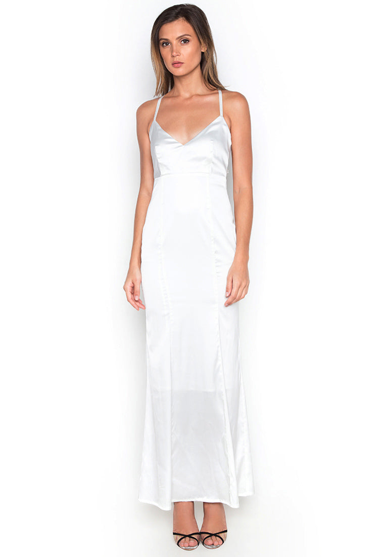 Laced Back Mermaid Dress
