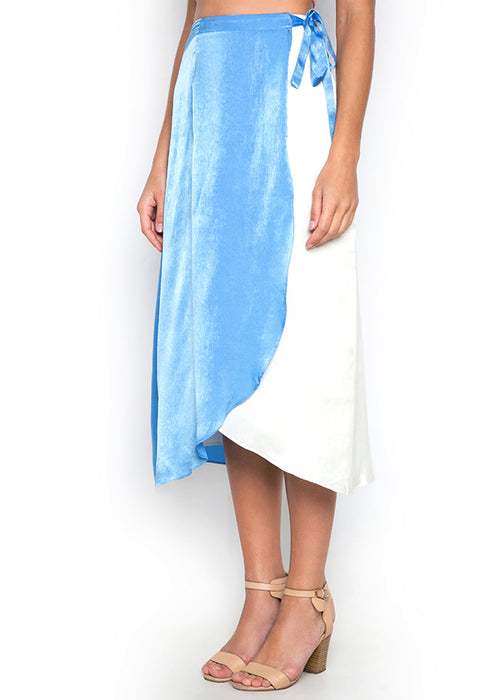 Contrast Swing Skirt leftside