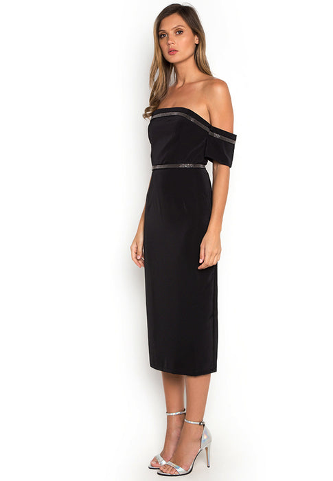 Off Shoulder Bodycon Dress leftside