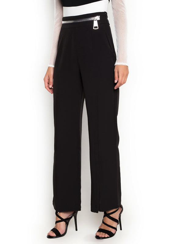 Zoey Zipper Pants leftside
