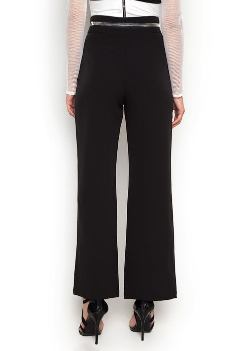 Zoey Zipper Pants backside