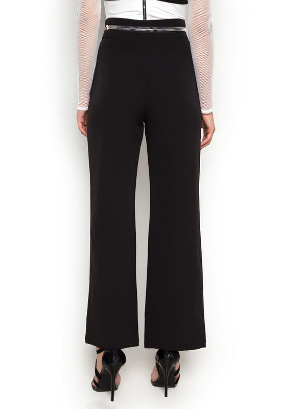 Zoey Zipper Pants backside