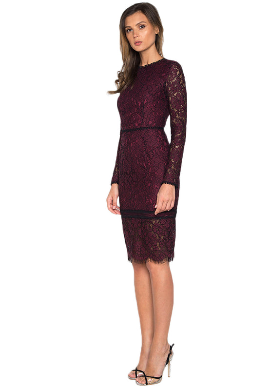 Hollow-out Bodycon Dress leftside