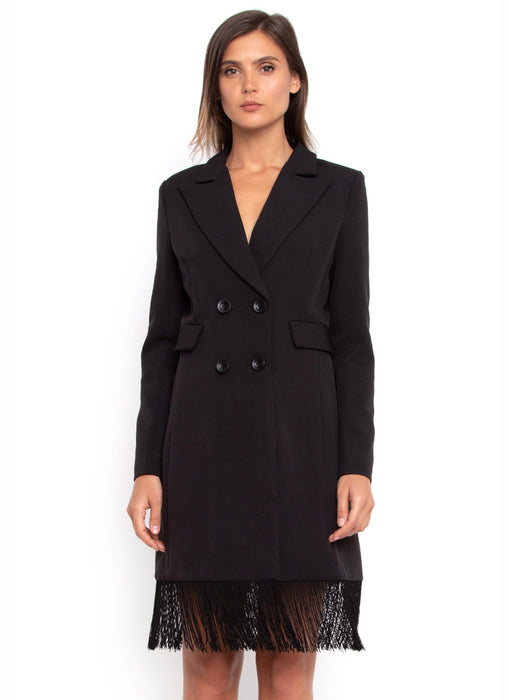 Fringed Dress Blazer