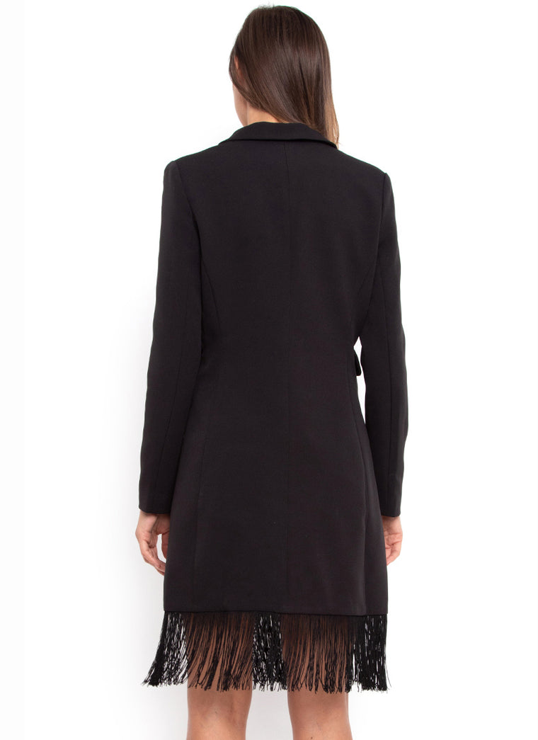 Fringed Dress Blazer