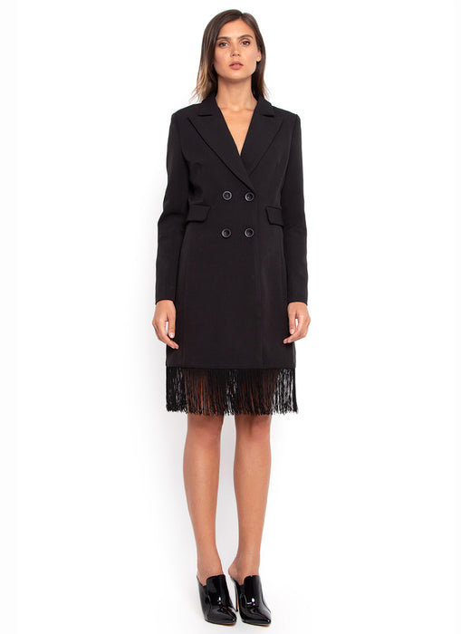 Fringed Dress Blazer