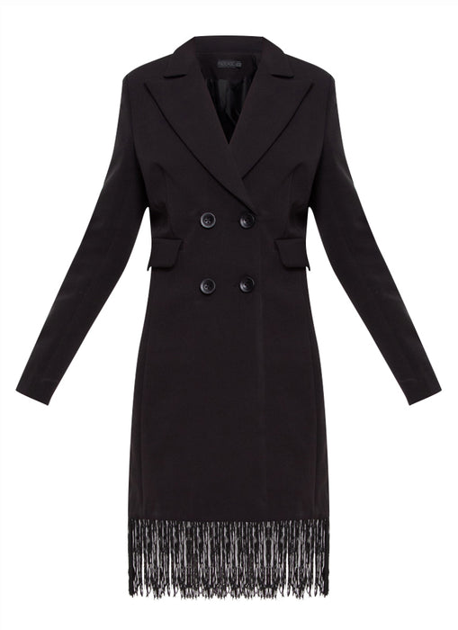 Fringed Dress Blazer