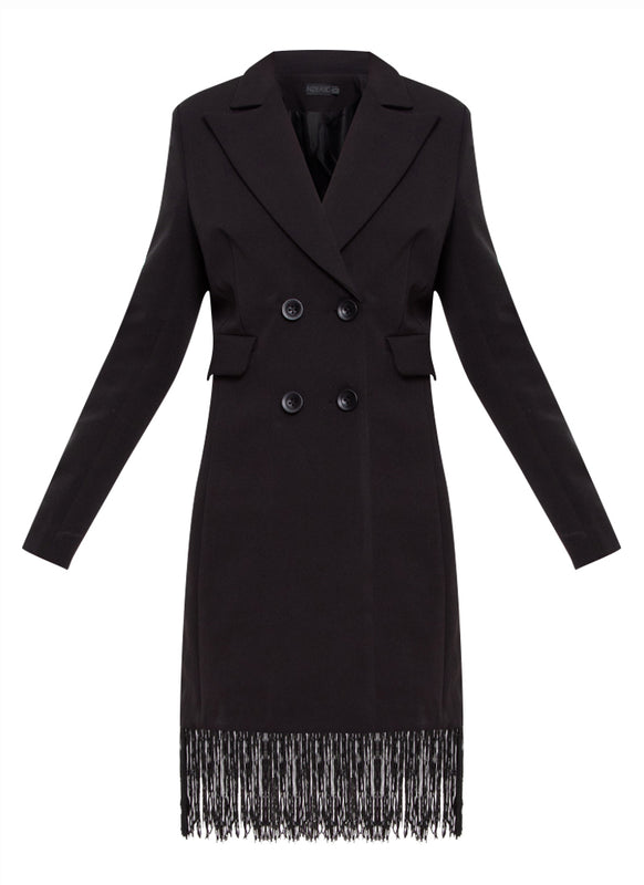 Fringed Dress Blazer