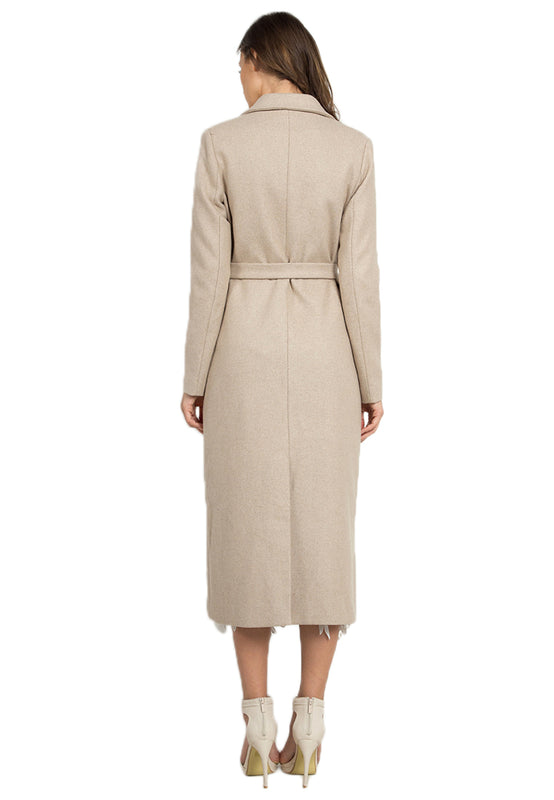 Long Wollen Coat backside