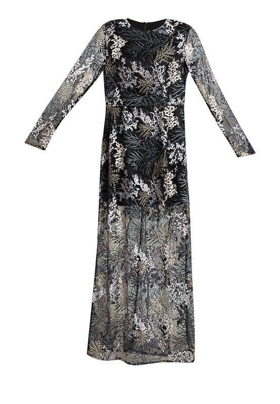 Embroidery Illusion Dress nomodel