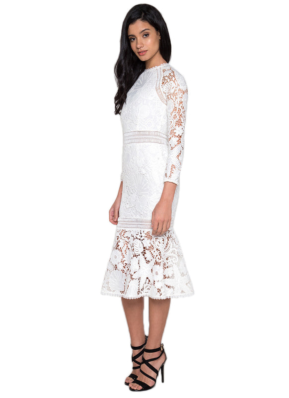 White Lace Missy Dress