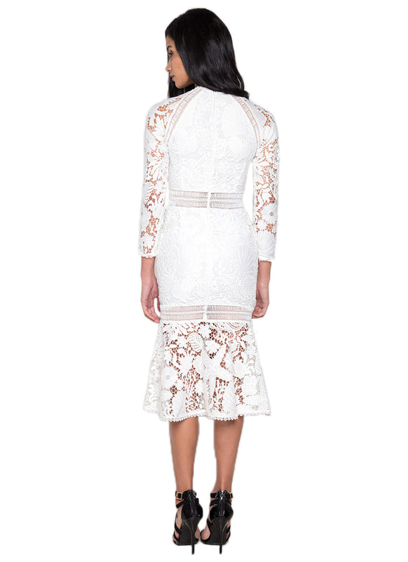 White Lace Missy Dress