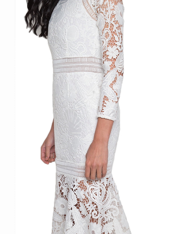 White Lace Missy Dress