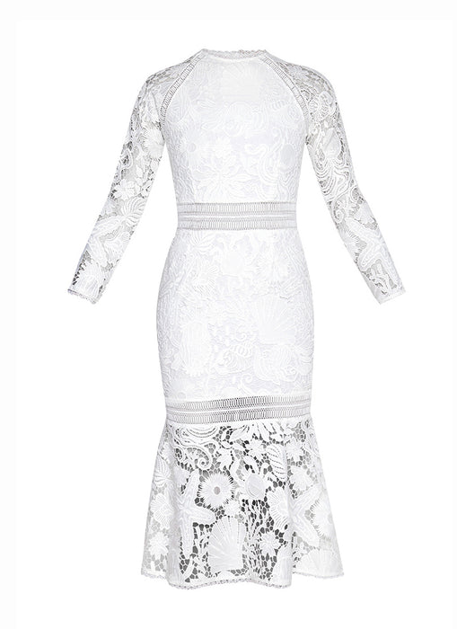 White Lace Missy Dress