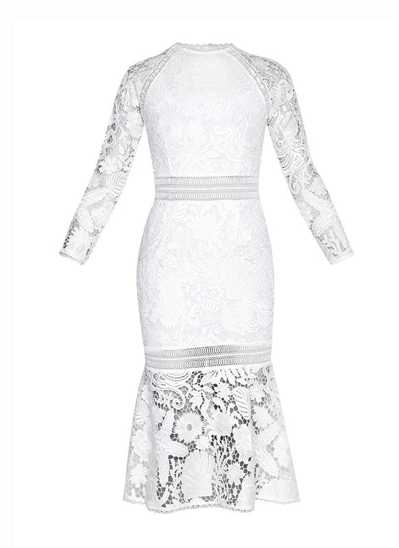 White Lace Missy Dress