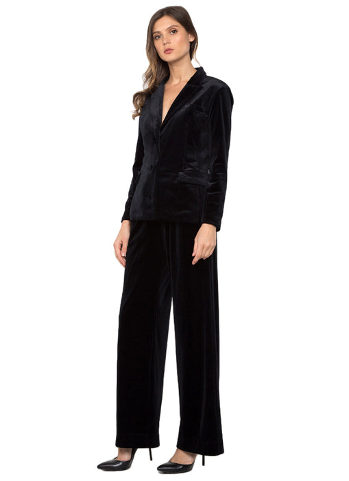 Velvet Suit Set (Black)