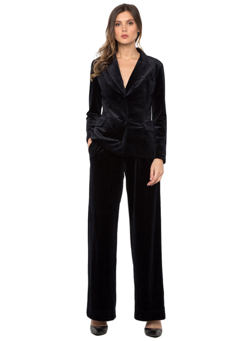 Velvet Suit Set (Black)