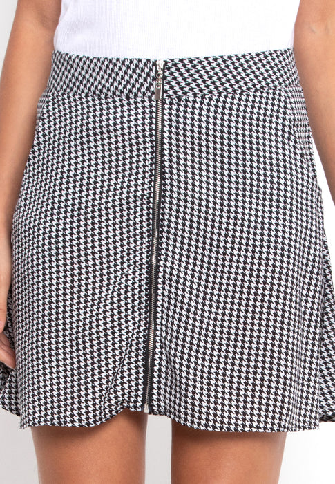 Brit Pop Checkered Skirt