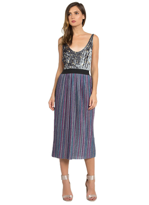 Queen Rania Metallic Full Skirt