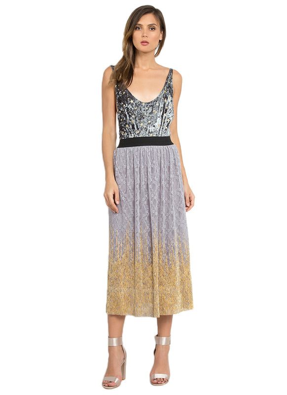 Lola Lilac Maxi Skirt