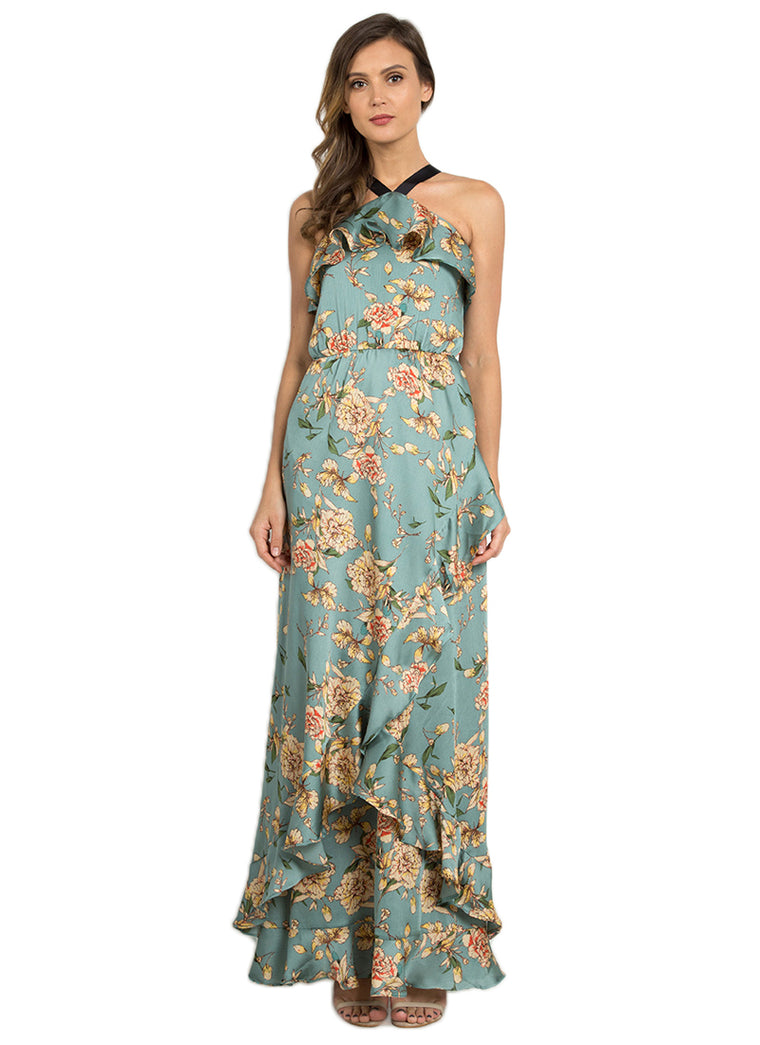 Versailles Floral Maxi Dress