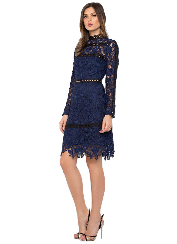 Navy Blue Missy Dress