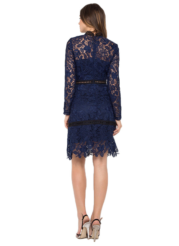 Navy Blue Missy Dress