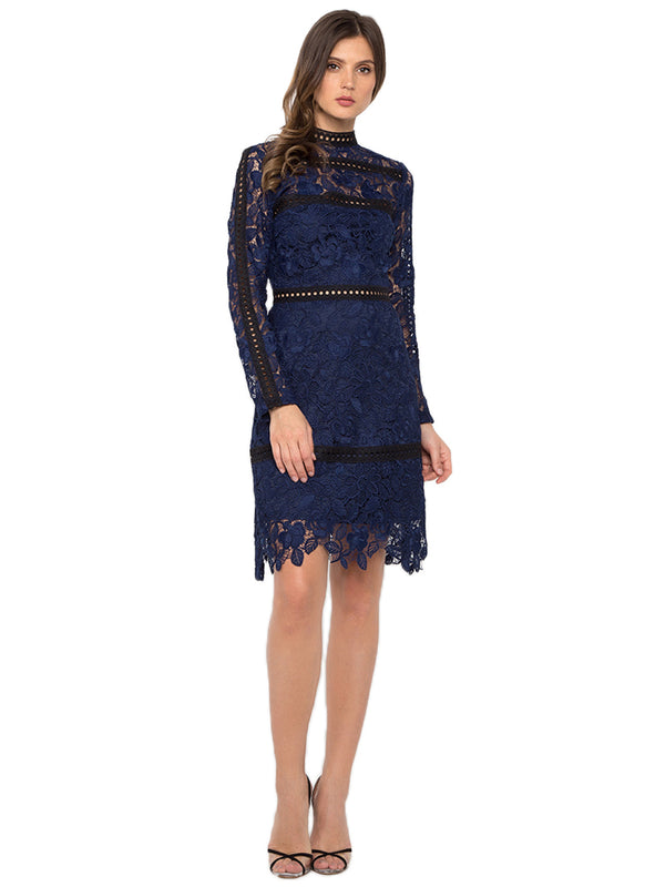 Navy Blue Missy Dress