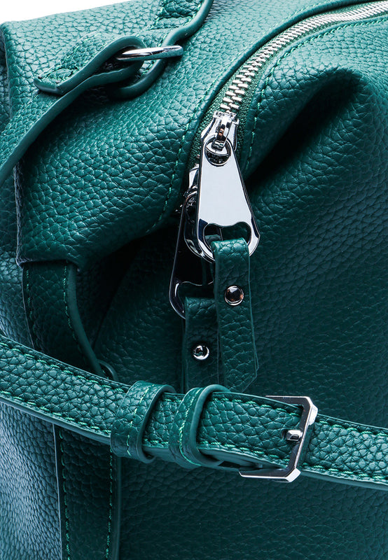 Emerald PU Bag closeup