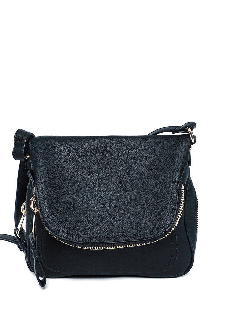 Andie Saddle Bag (Black)